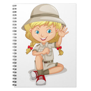 Girl-Scout Notizblock