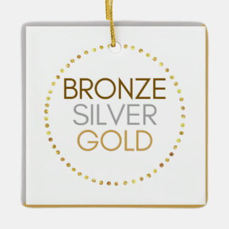 Girl Scout Triple Metal Weihnachtsdekoration Keramikornament