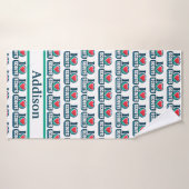 Girl Scouting I Heart Scouts Handtuch Badehandtuch (Badehandtuch)