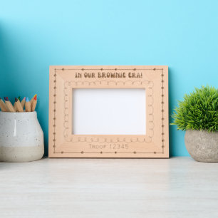 Girl Scouting in meiner Brownie-Zeit Geätzte Rahmen