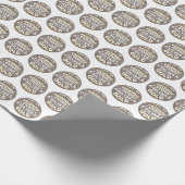 Girl Scouting Make New Friends Gift Wrap Geschenkpapier (Ecke)