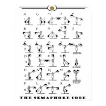 Girl Scouts Semaphore Chart