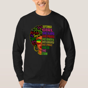 Girl She Slays & Prays Birthday G T-Shirt