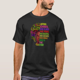 Girl She Slays & Prays Birthday Girls T-Shirt