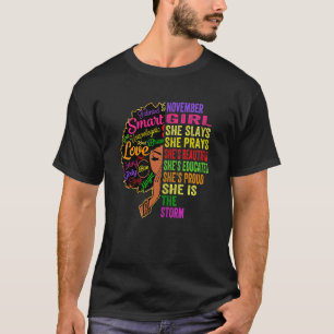 Girl She Slays & Prays November B T-Shirt
