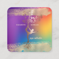 Girl Silhouete Gold Brush Stroke Ombre Holographic