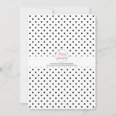 Girl Skate Geburtstagsparty Einladung (Rückseite)