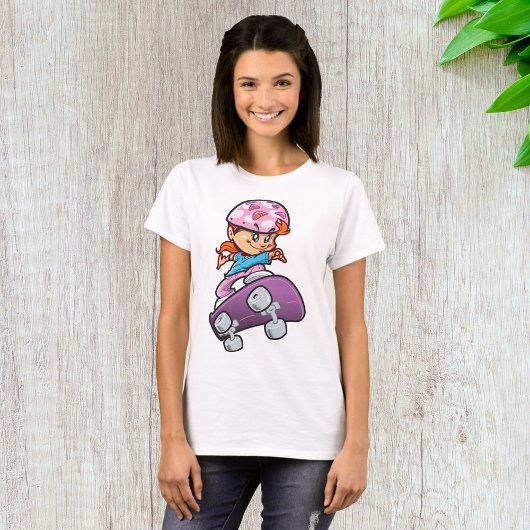 Girl Skateboarder T-Shirt