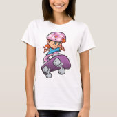 Girl Skateboarder T-Shirt (Vorderseite)