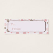 Girl Skinny Gift Tag (Rückseite)