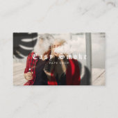 Girl Smoke Vape Shop Business Card Visitenkarte (Vorderseite)
