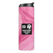 Girl Soccer Thermosbecher (Nach links gedreht)