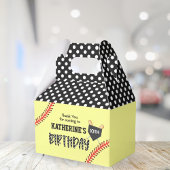 Girl Softball Geburtstagsparty Geschenkschachtel