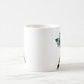 Girl Softball Player Kaffeetasse (Mittel)