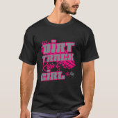 Girl Sprint Car Racing T-Shirt (Vorderseite)