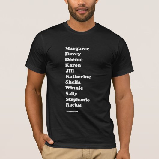Girl Squad Basic Dude Tee (Schwarz) (Vorderseite)