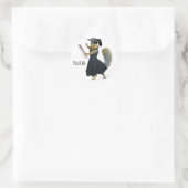 Girl Squirrel Grad 2018 Sticker (Tasche)