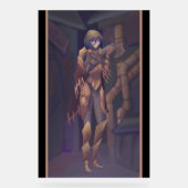 Girl Steampunk anime Acrylschild (Vorderseite)