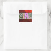 Girl Sticker (Tasche)