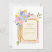 Girl Storybook Baby Shower Invitation Einladung (Vorderseite)