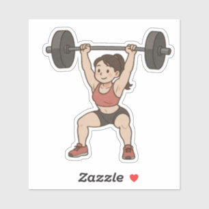 Girl Strong! Aufkleber