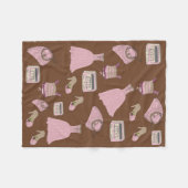 GIRL STUFF FLEECEDECKE (Vorderseite (Horizontal))