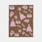 GIRL STUFF FLEECEDECKE (Vorderseite)