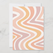 Girl Sun Monthly Banner Card - Neun Monate Einladung (Rückseite)