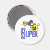 Girl SUPER Magnet (Vorderseite/Rückseite)