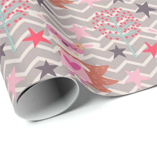 Girl Superhero Bunny Geschenkpapier (Rolleneckpunkt)