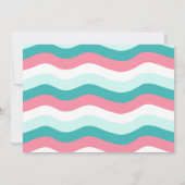 Girl Surf's Up Beach Surf Geburtstag Danke Karten (Rückseite)