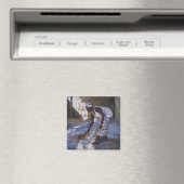 Girl Sweeping I 2002 Magnet (In Situ (Geschirrspüler))