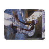 Girl Sweeping I 2002 Magnet (Horizontal)