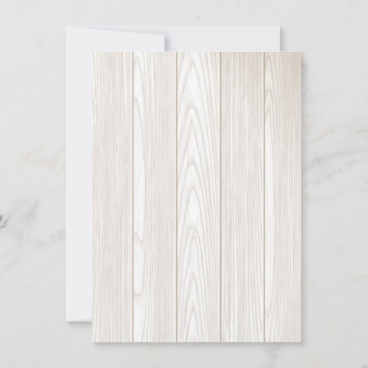 Girl Sweet Woodland Babydusche per Mail Einladung (Rückseite)