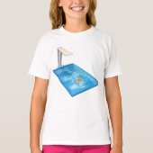Girl Swimming T - Shirt (Vorderseite)