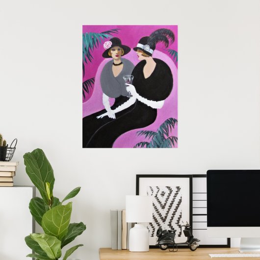 Girl Talk Poster (Heimbüro)