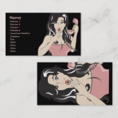 Girl Talk Visitenkarte (Vorne/Hinten)