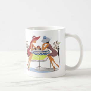 Girl Talk White 11 oz Classic Tasse