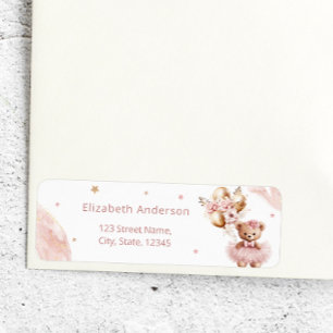 Girl Teddy Bear Balloon Baby Wait Baby Shooter