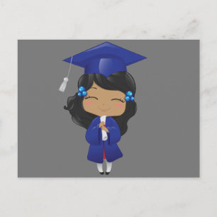 Girl-thank you card-Skala Postkarte