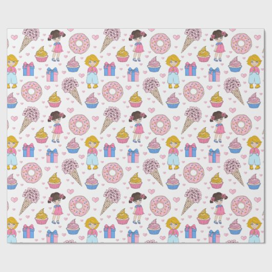 Girl Things Geschenkpapier (Flach)