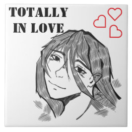Girl totally in love lineart  fliese