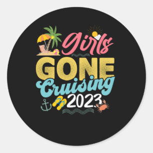 Girl Tour Vacchini Gebäudes Schifffahrtsgesellscha Runder Aufkleber