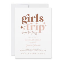Girl Trip + Itinerary Combo