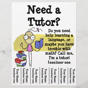 Girl Tutor Flyer