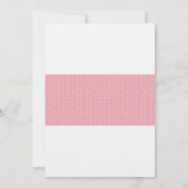 Girl Twins Damask - Einladung (Rückseite)