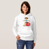 Girl-Übungen mit Weizen Frauen Hoodie (Vorne ganz)