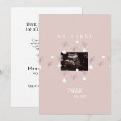 Girl Ultrasound Butterfly Funny Baby Danke (Vorne/Hinten)