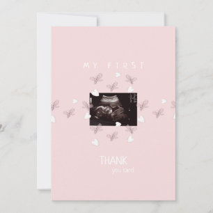 Girl Ultrasound Butterfly Funny Baby Danke