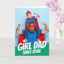 Girl Vater Seit 20XX Modernes Cooles Einfaches Gru